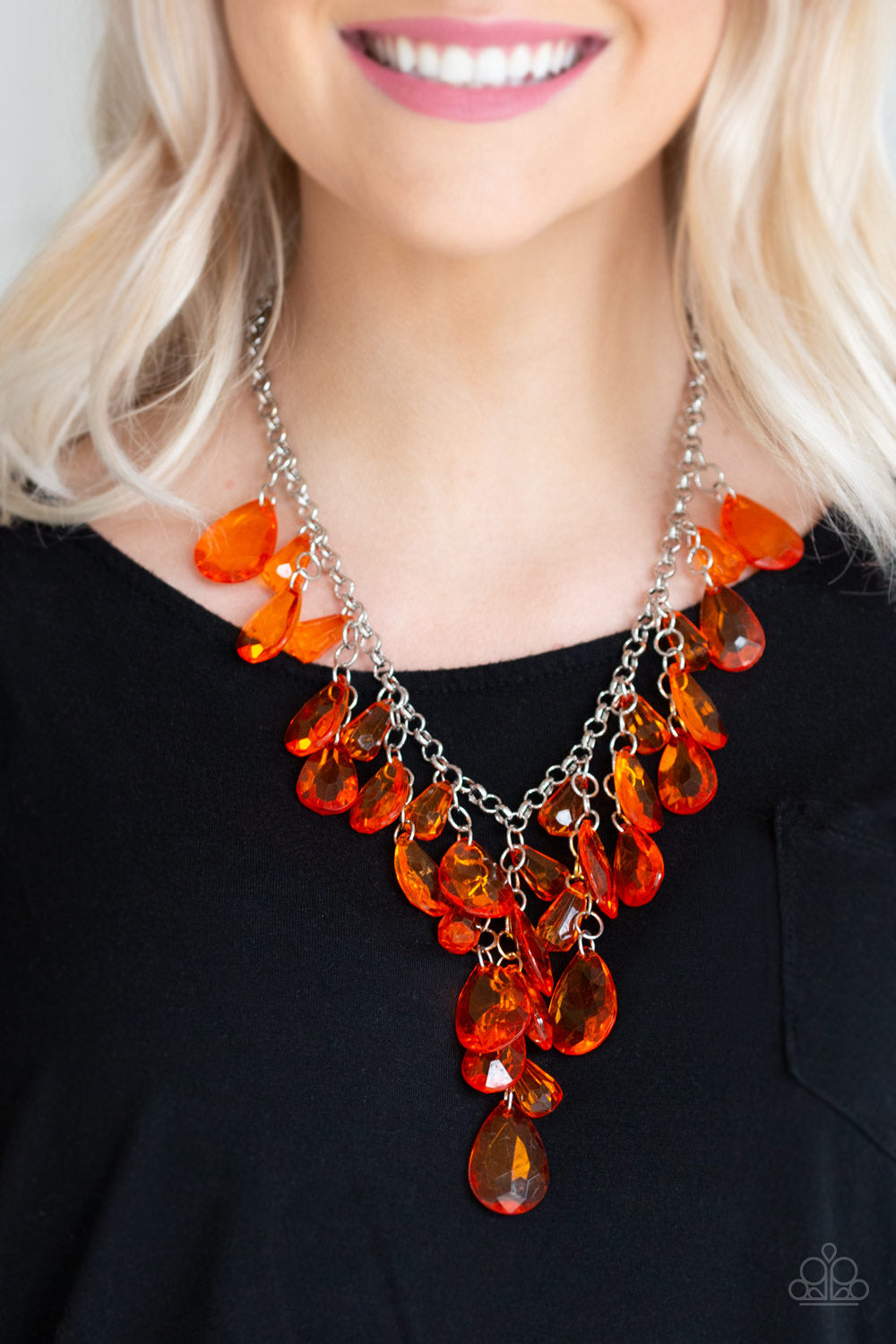 Irresistible iridescence orange