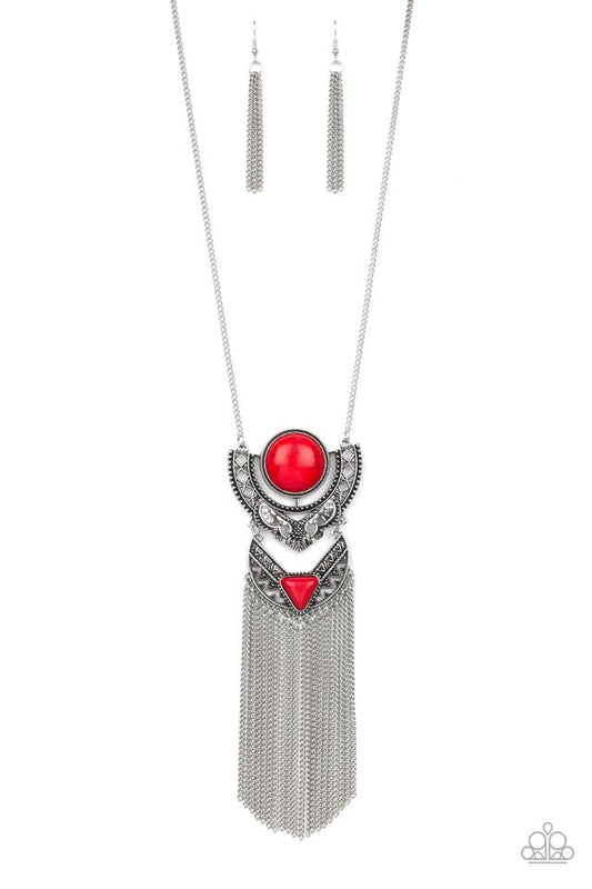 Spirit Trek red necklace