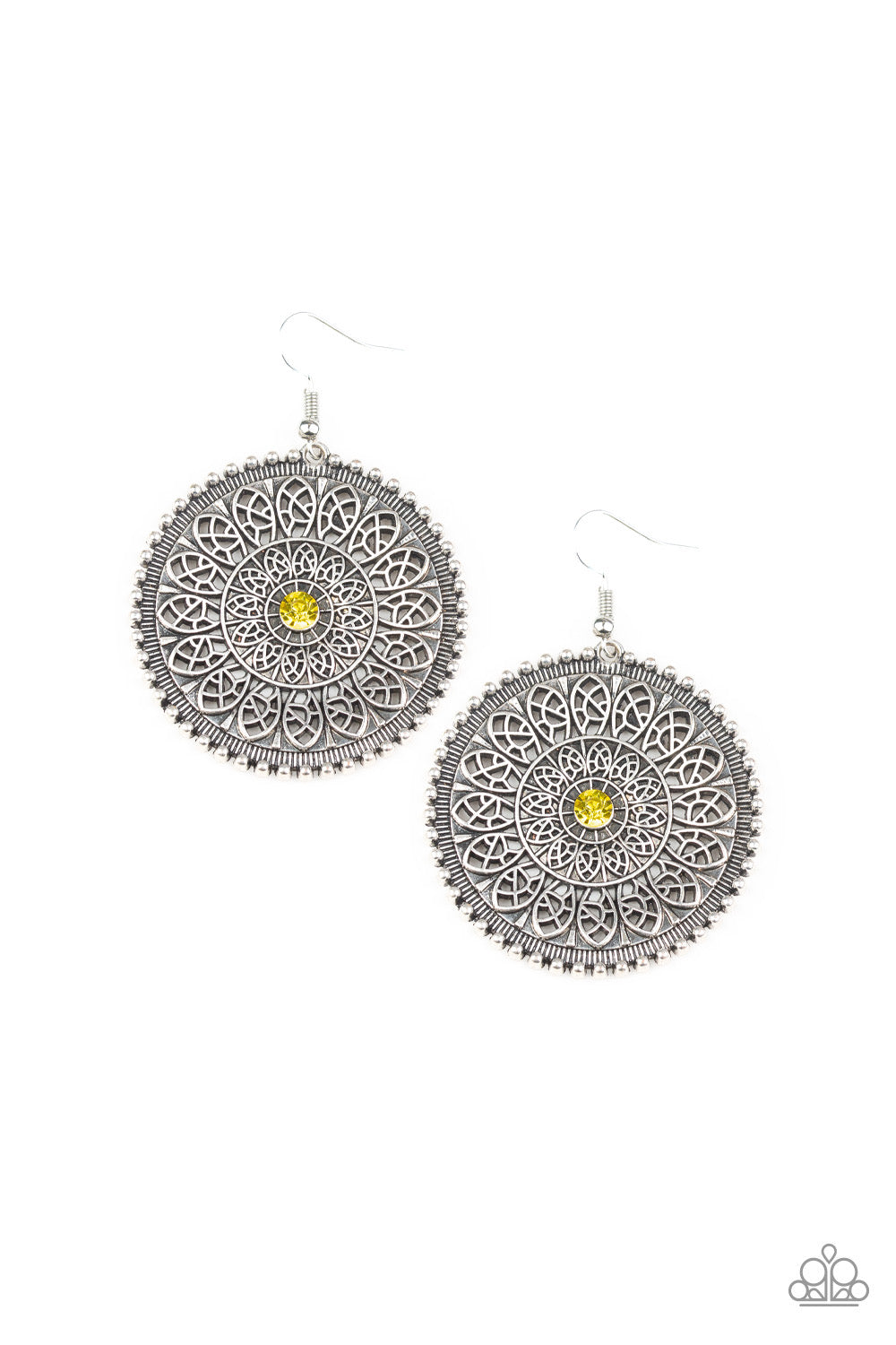 WHEEL and Grace - Yellow  earrings