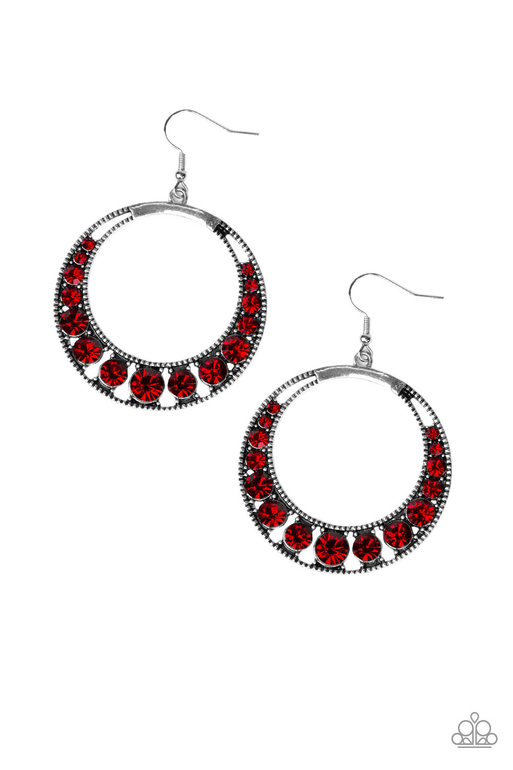 Ka-POW Dazzle - Red earrings