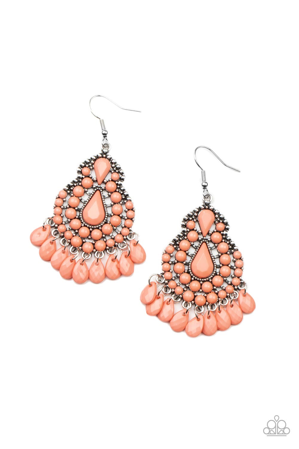 Persian Posh Orange Earring