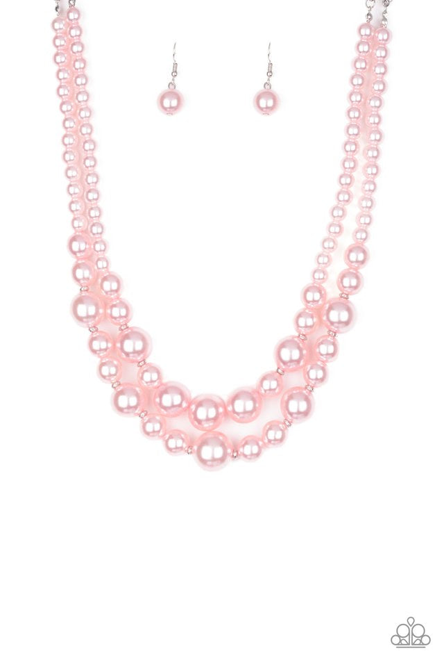 The More The Modest pink necklace