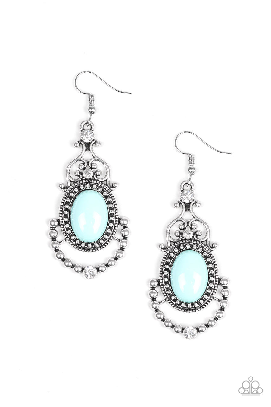 CAMEO and Juliet - Blue Earrings