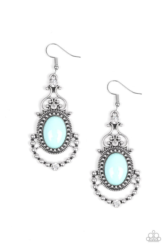 CAMEO and Juliet - Blue Earrings