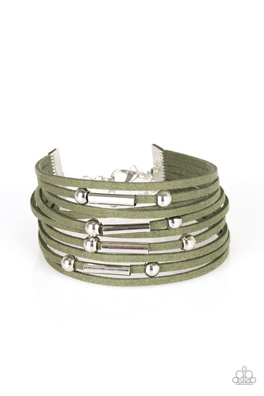 Back To BACKPACKER - Green Bracelet