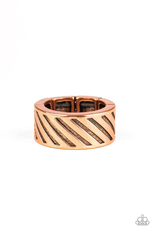 Men’s ring color copper