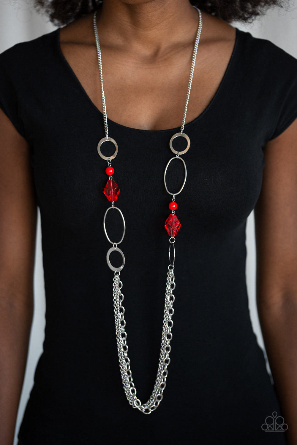 Jewel Jubilee red necklace