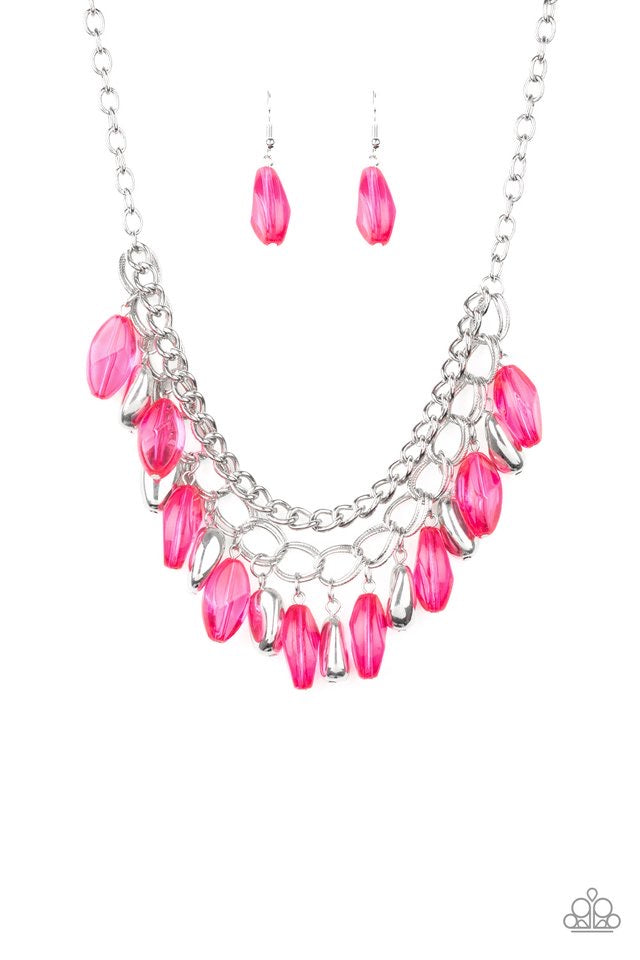 Spring Daydream pink necklace