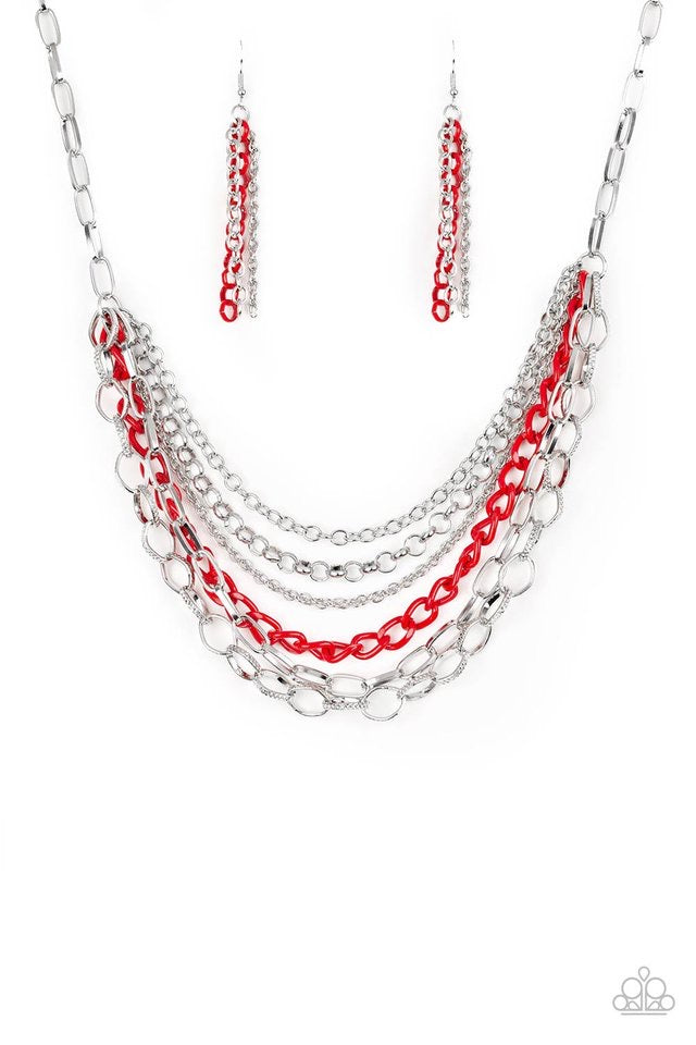 Color Bomb Red necklace