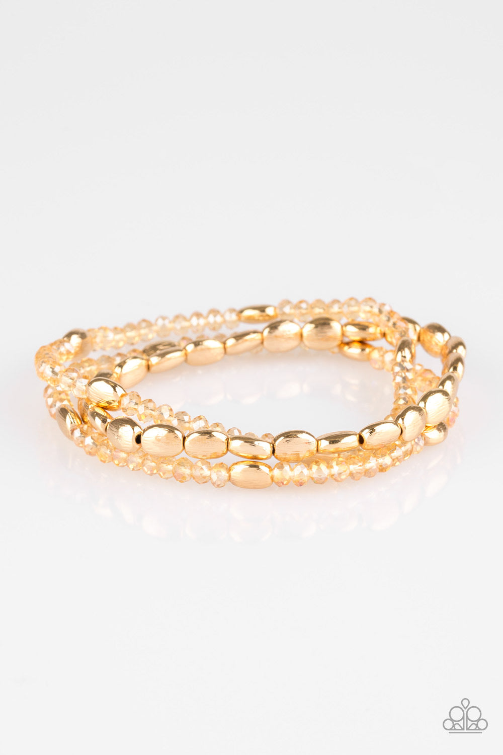 Hello Beautiful - Gold color bracelet