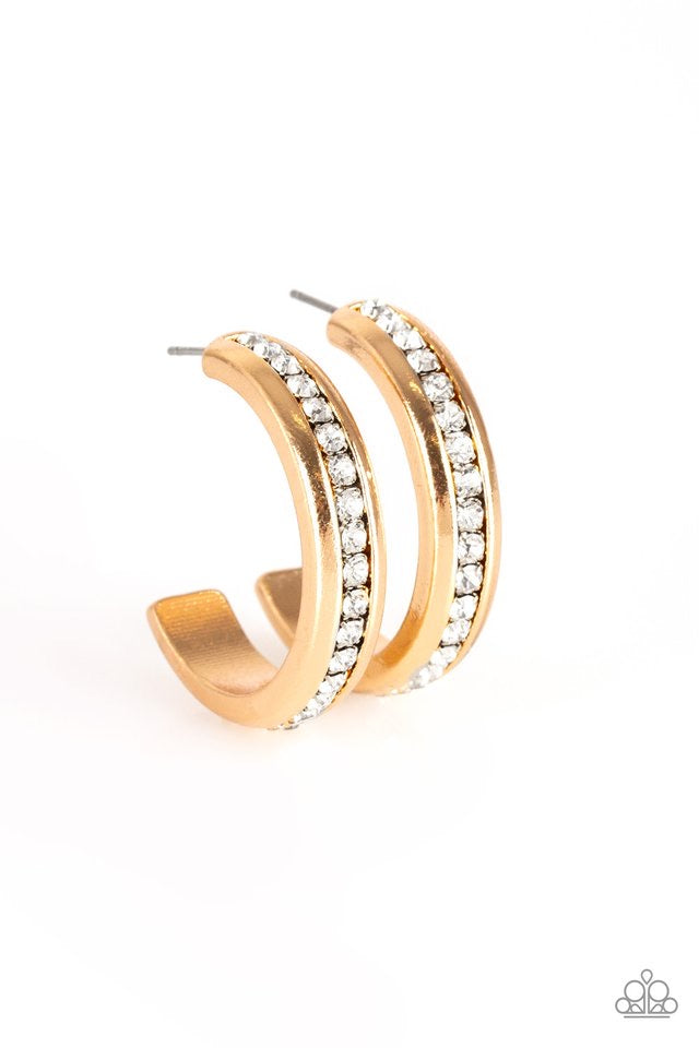 Hoop small Earrings color gold