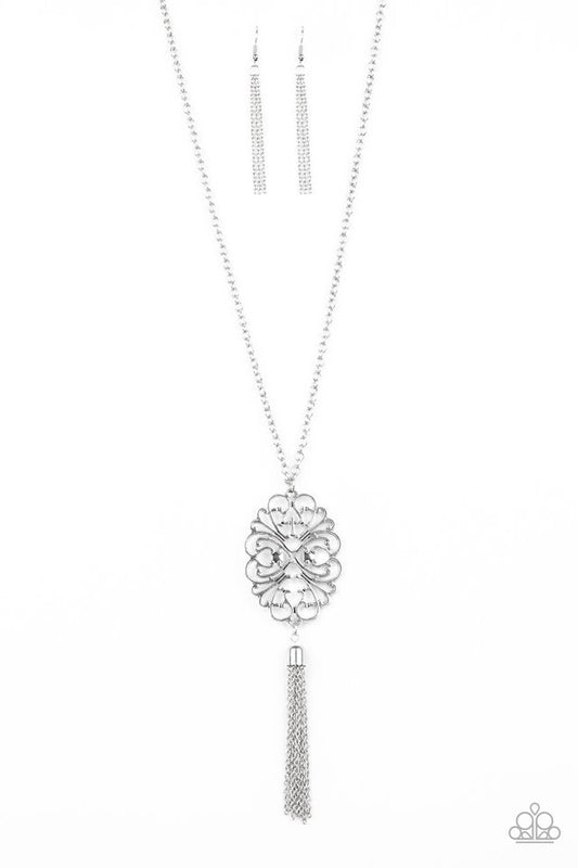 A Mandala of the People silver necklace