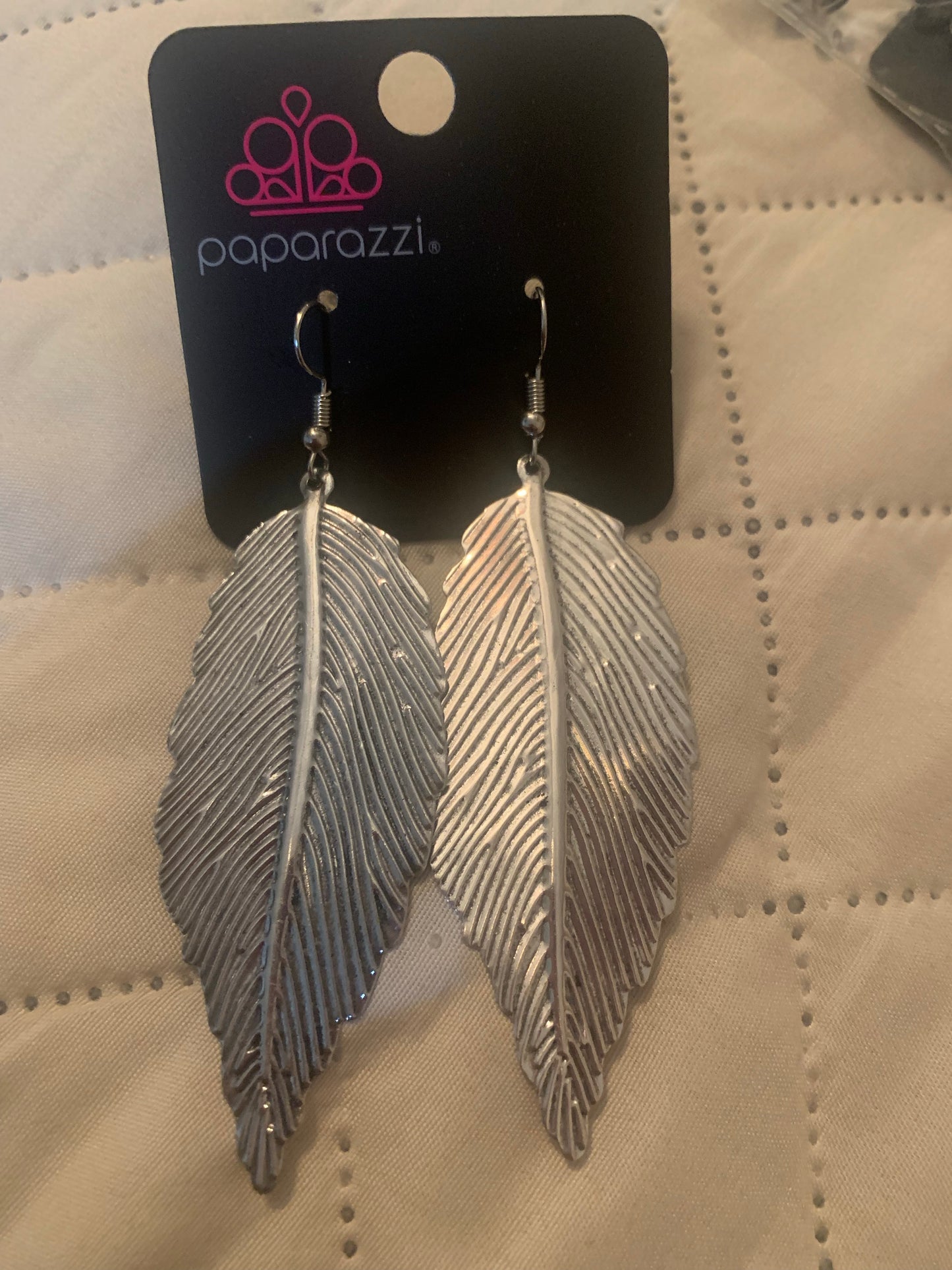 Looking for a Flight Silver Earring