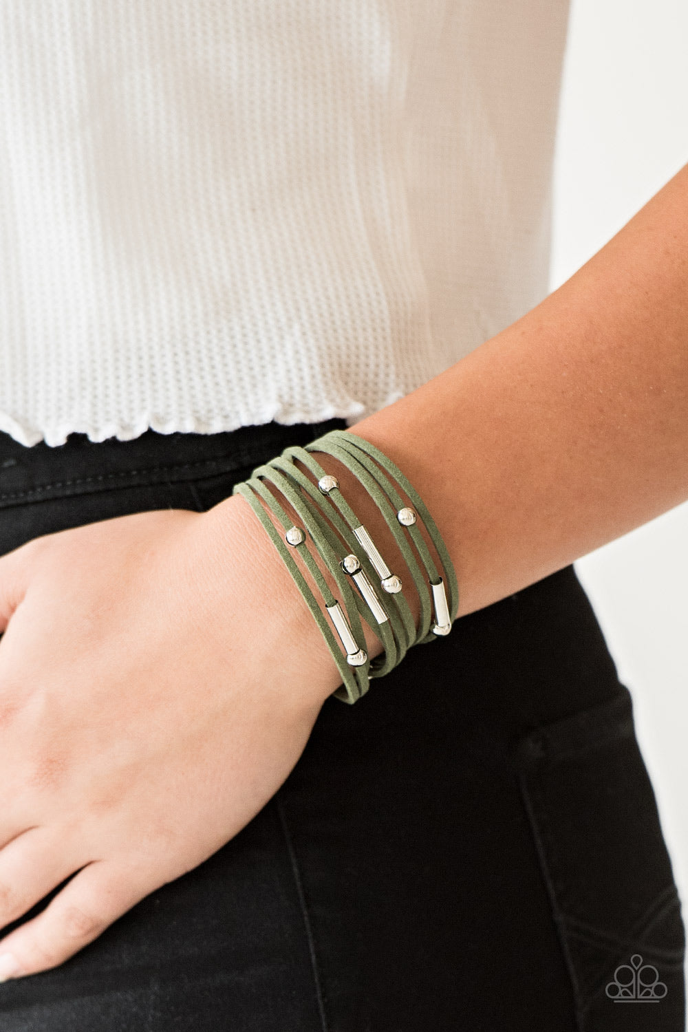 Back To BACKPACKER - Green Bracelet