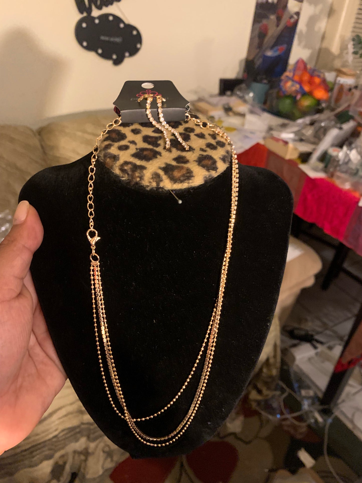 Gold necklace