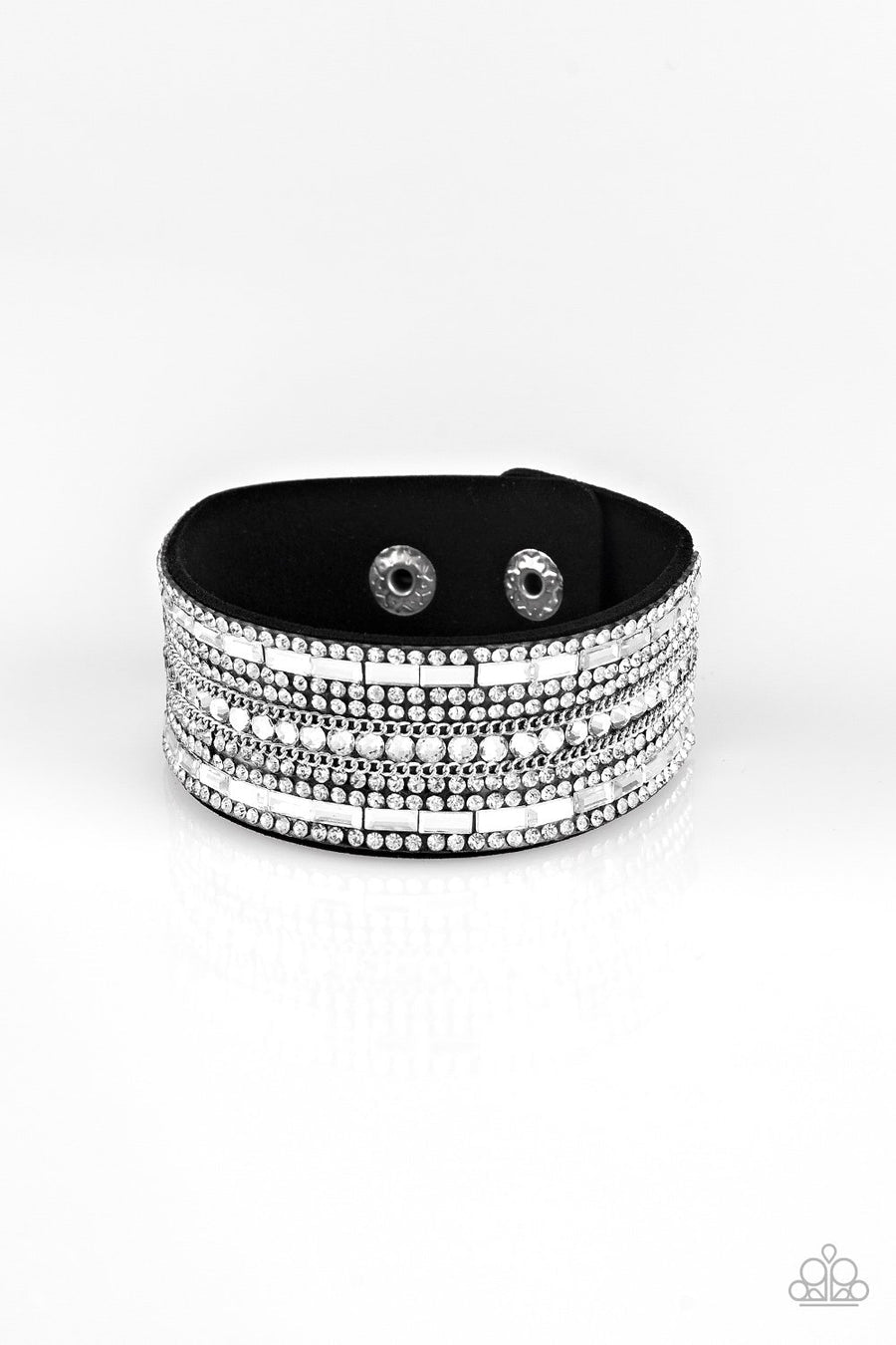 Rebel Radiance Black Wrap Bracelet