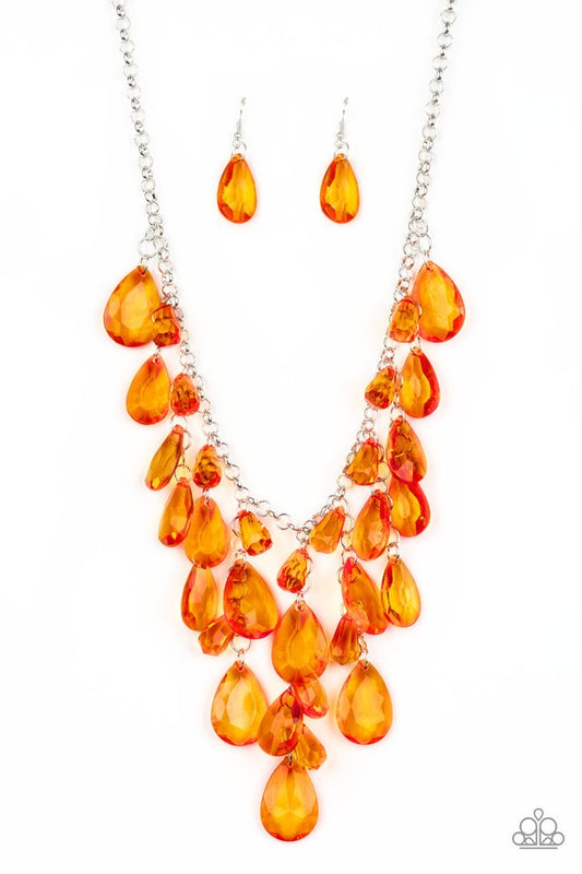 Irresistible iridescence orange