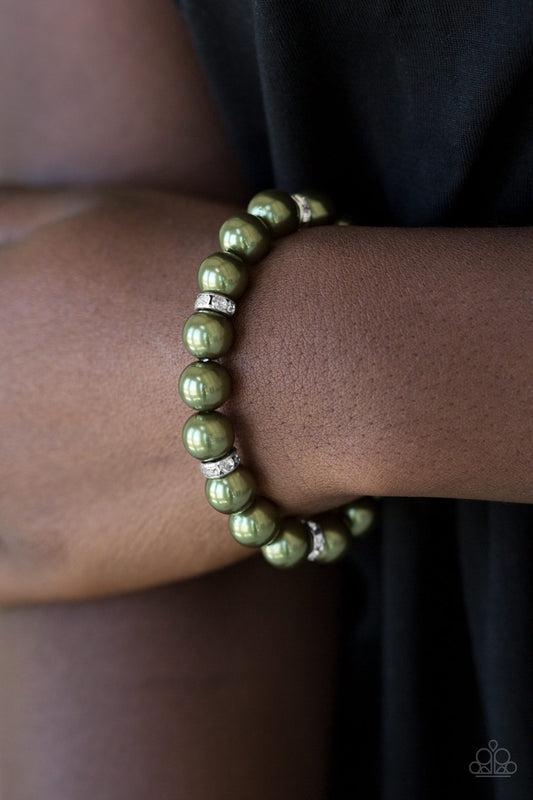 Exquisitely Elite -green Bracelet