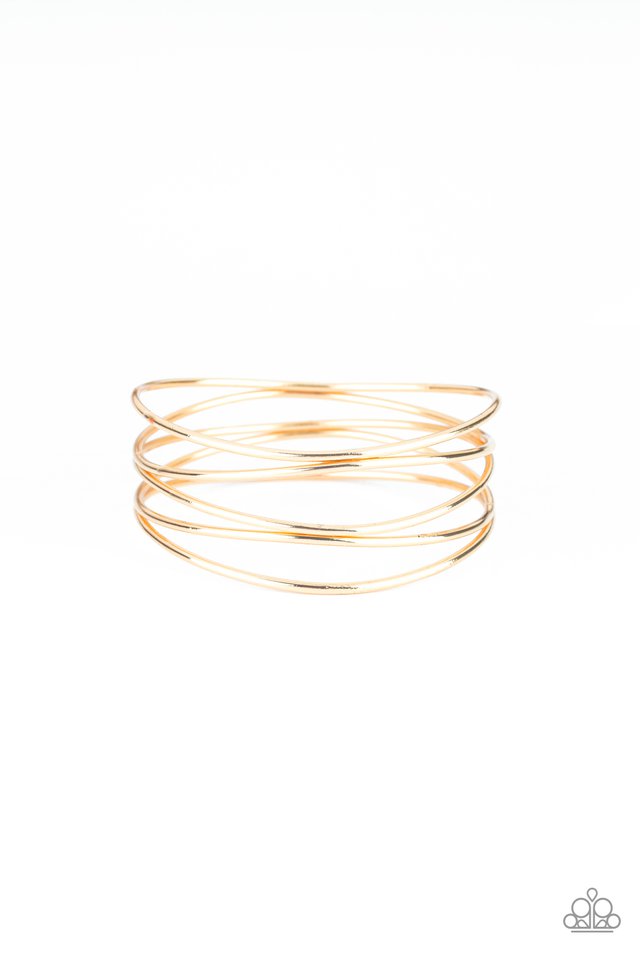 Showstopping Sheen - Gold Bracelet