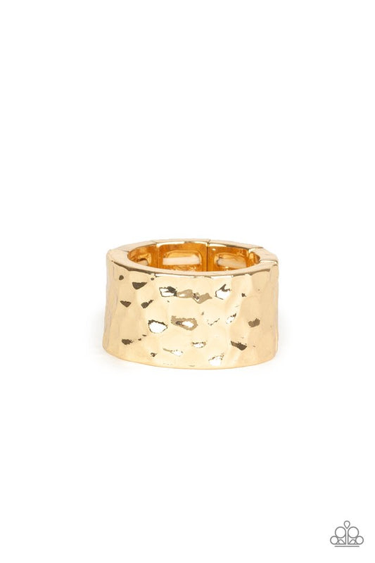 Thick Men’s ring color Gold