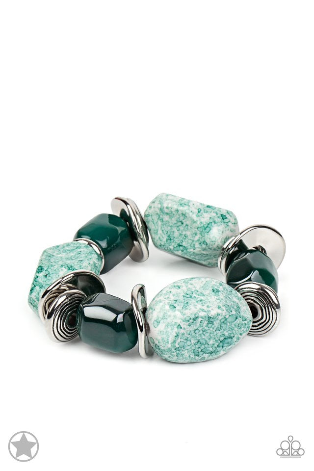 Blockbuster bracelet-Glaze of Glory - Blue