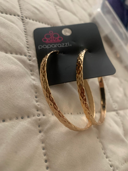 Hoop-De-Do Gold hoop Earrings