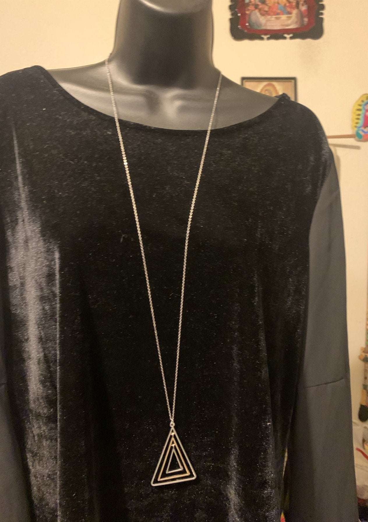 TRI Harder silver Necklace