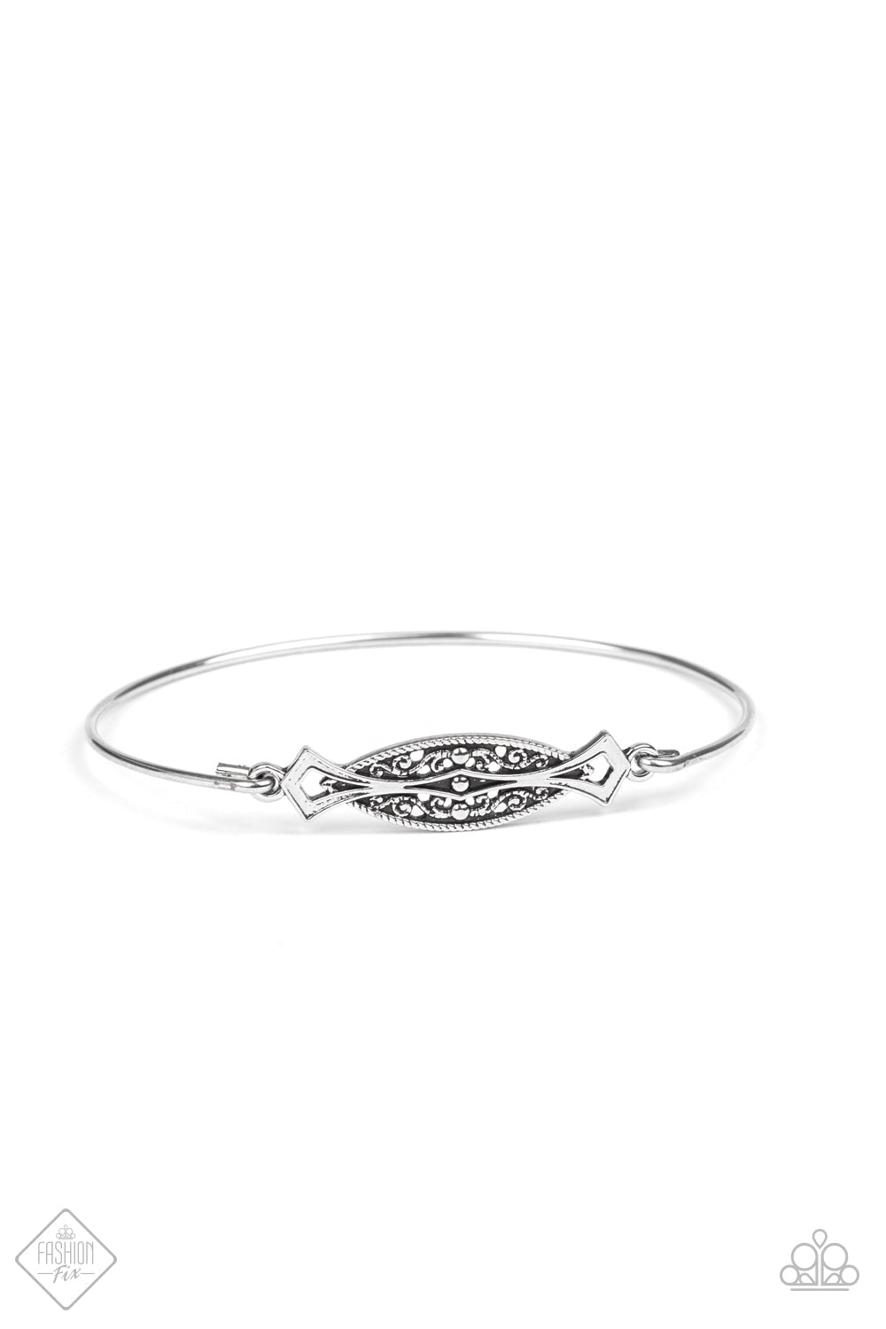 Exquisitely Empress - Silver Bracelet