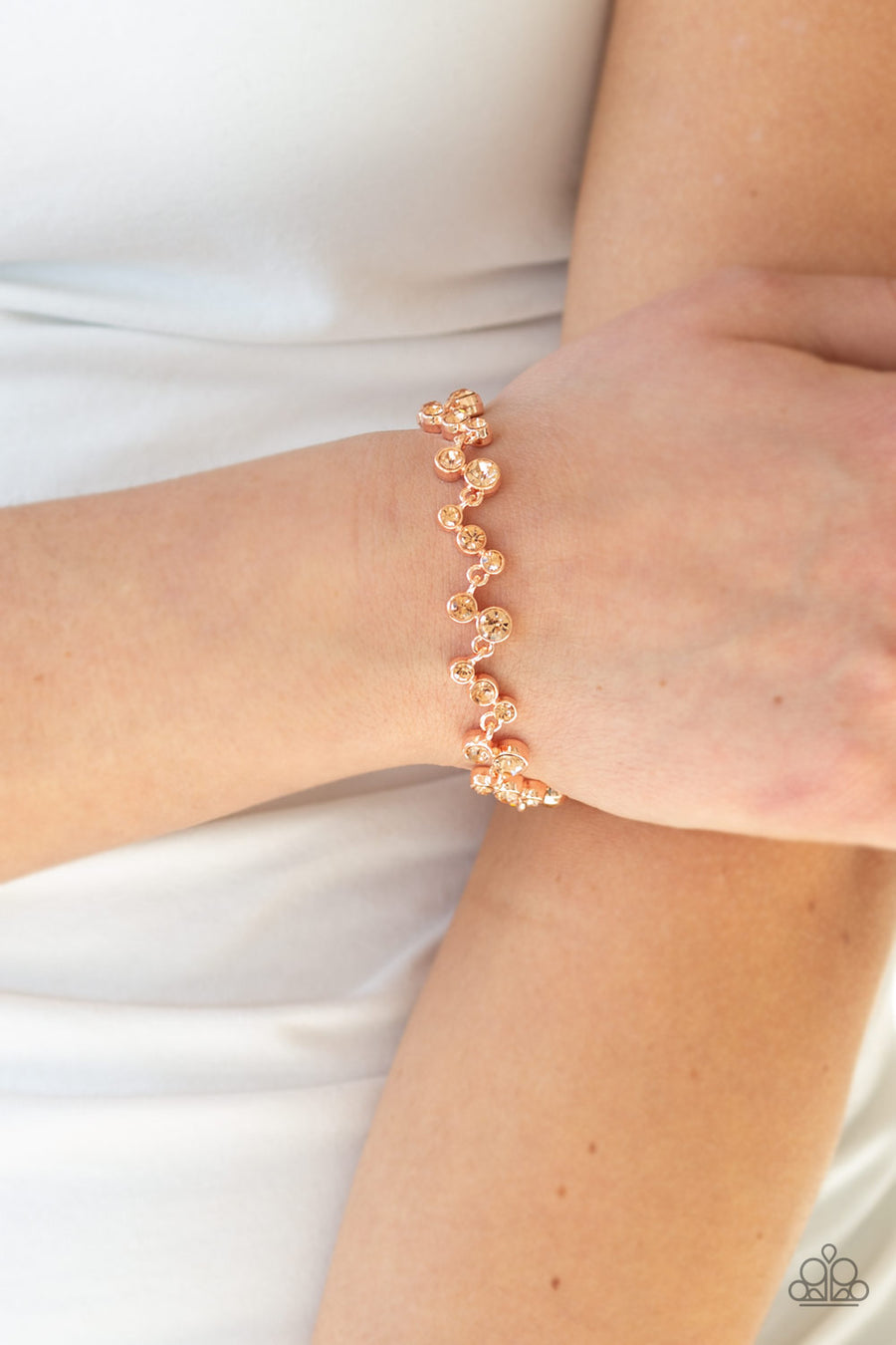 STARLIT STUNNER - COPPER BRACELET