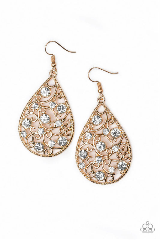 Certainly Courtier Gold Earrings