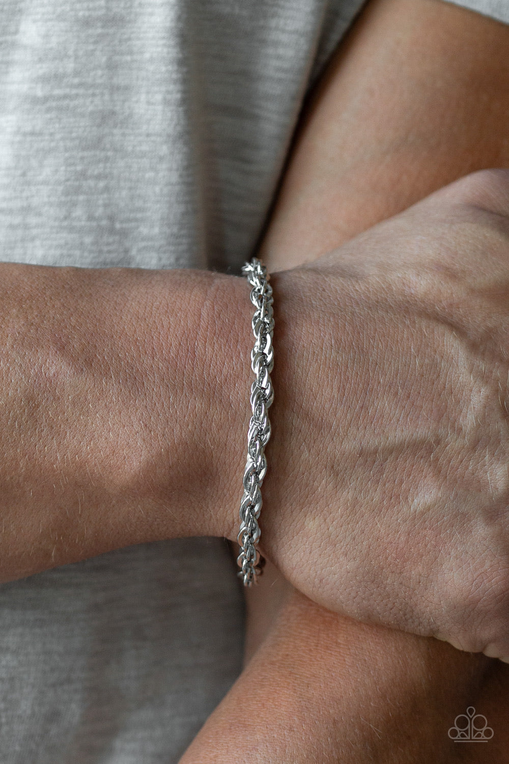 Silver men’s bracelet