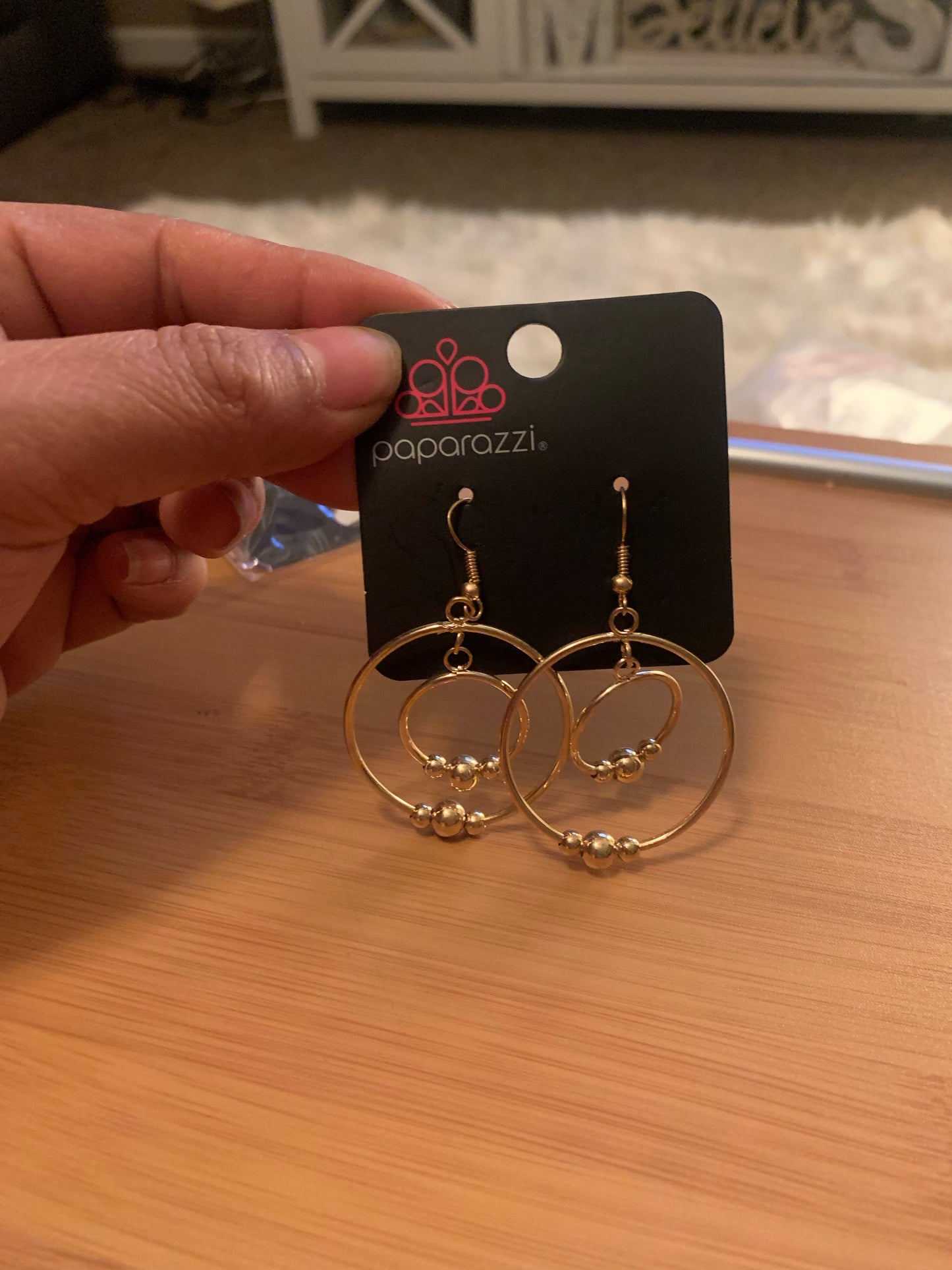 Paparazzi Earrings color Gold