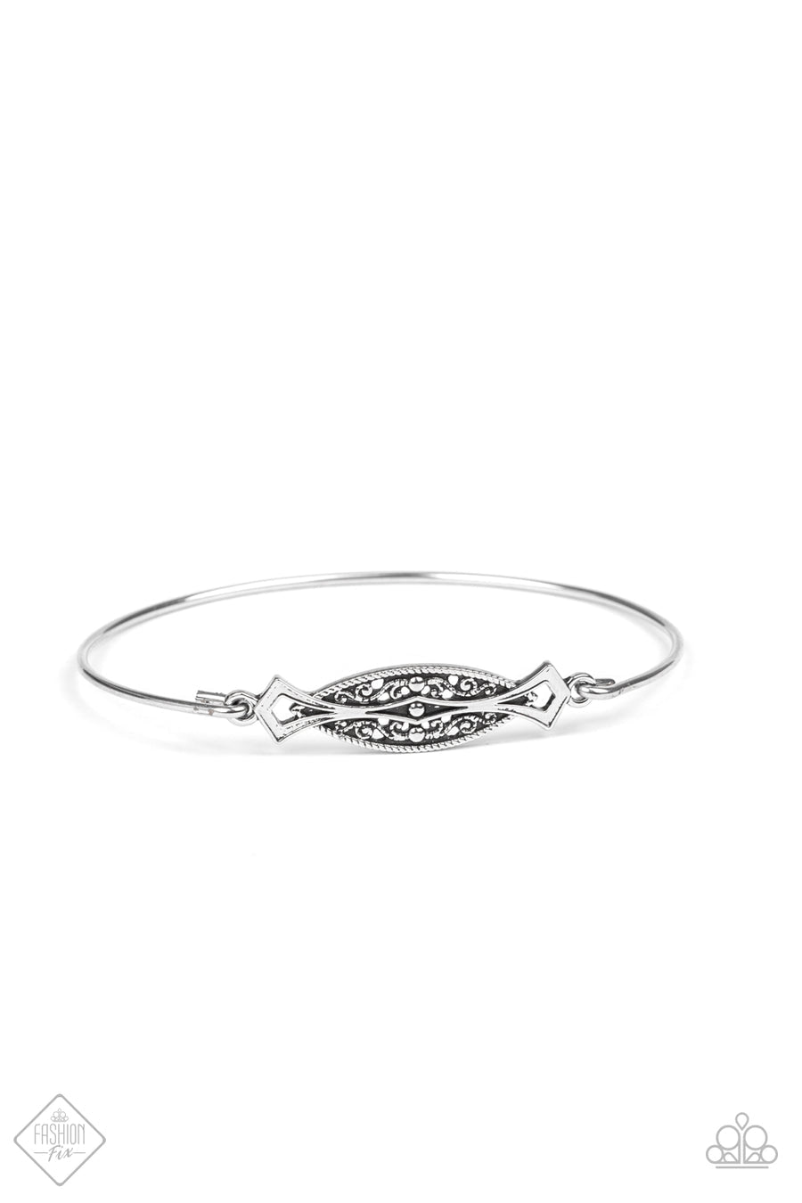 Exquisitely Empress - Silver Bracelet