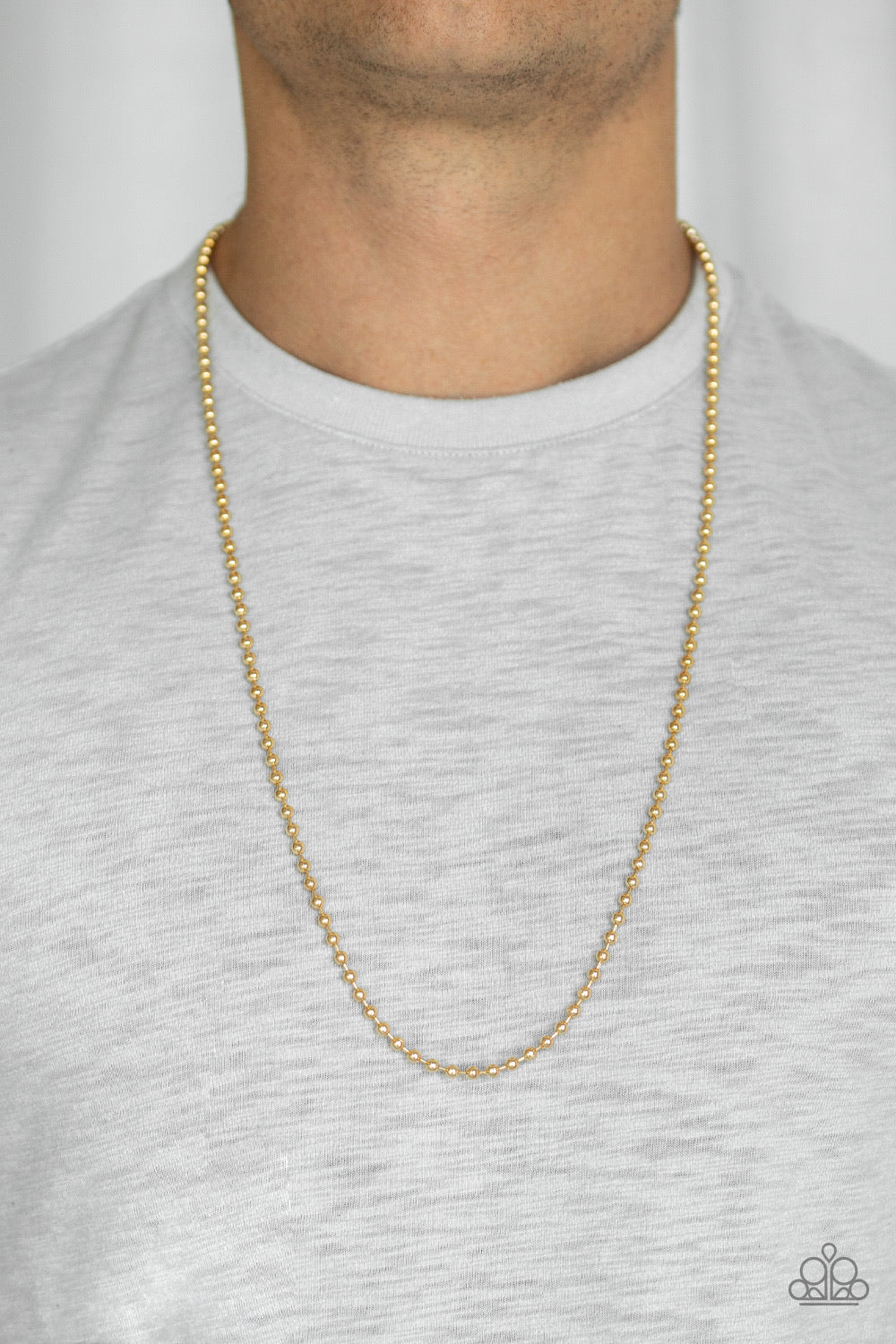 Men’s necklace color Gold