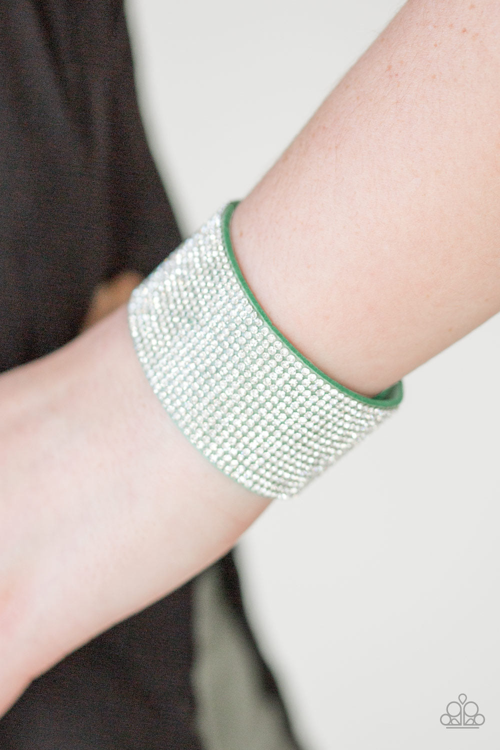 Roll With The Punches - Green Bracelet