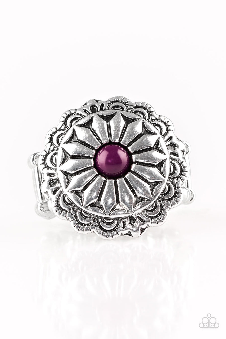 Daringly Daisy - Purple - Flower Ring