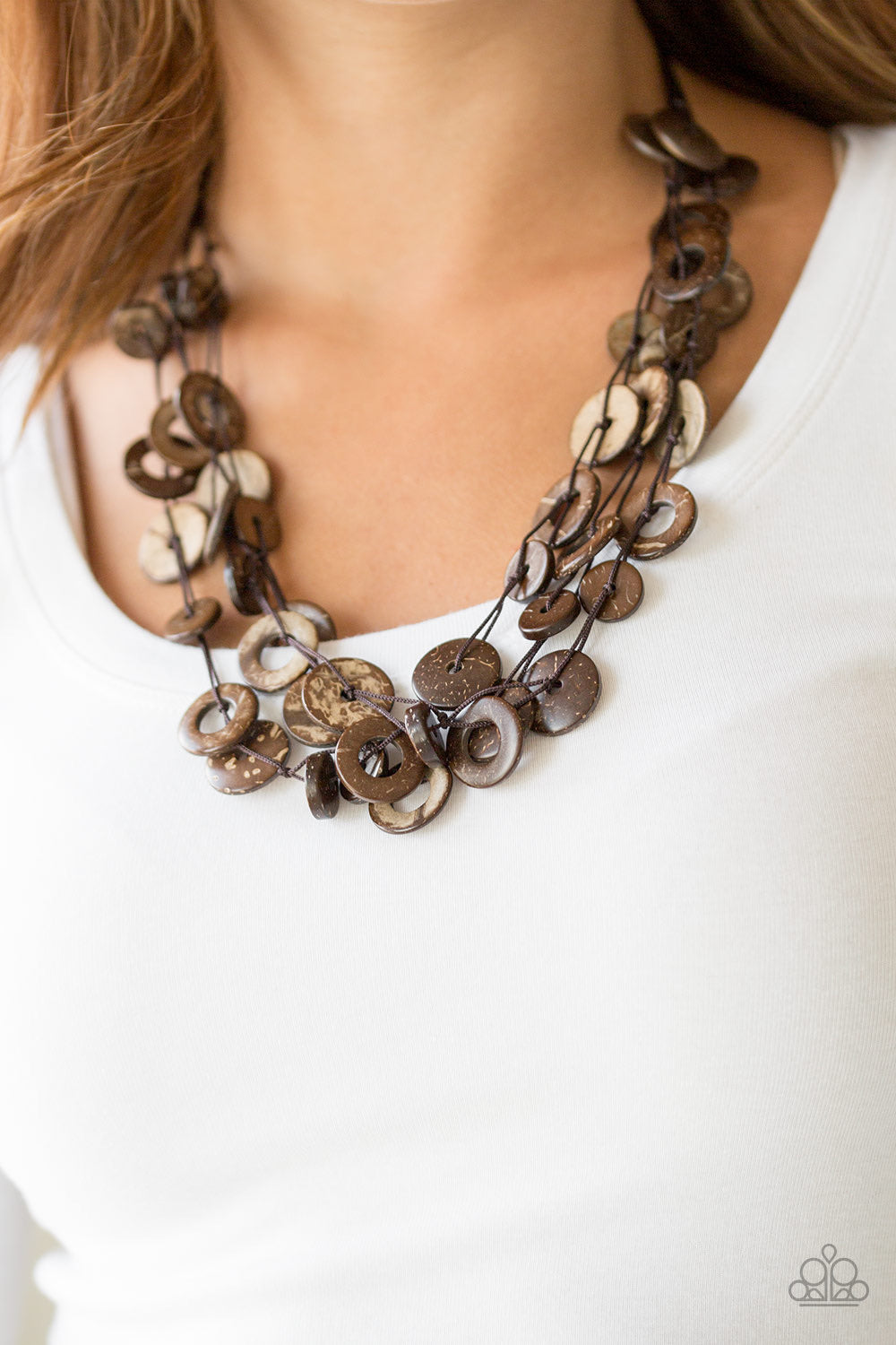 Wonderful wala wala Brown necklace