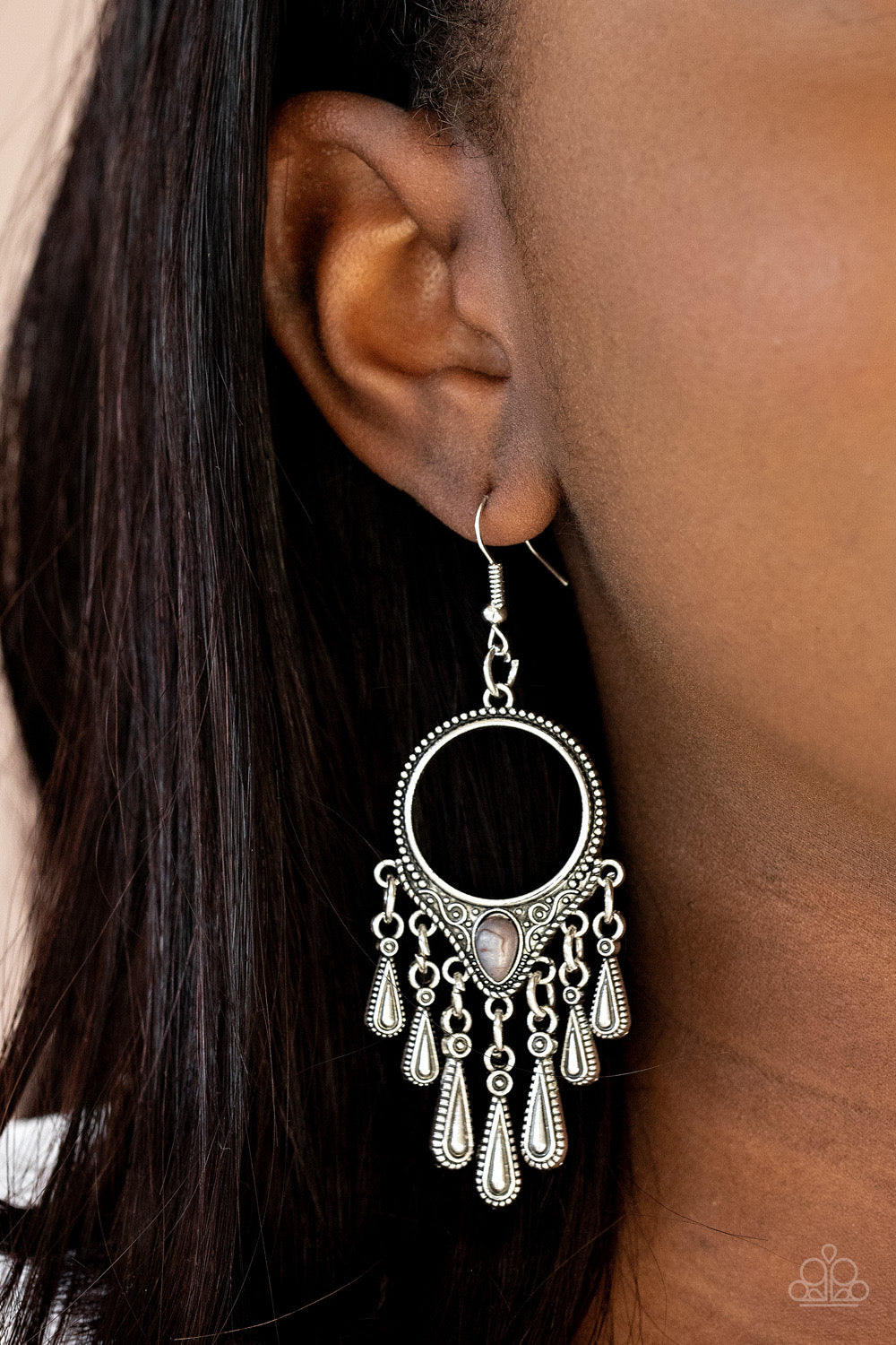 Ranger Rhythm - Silver earrings