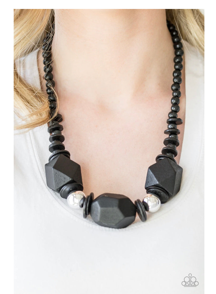 Costa Maya Majesty Black Necklace