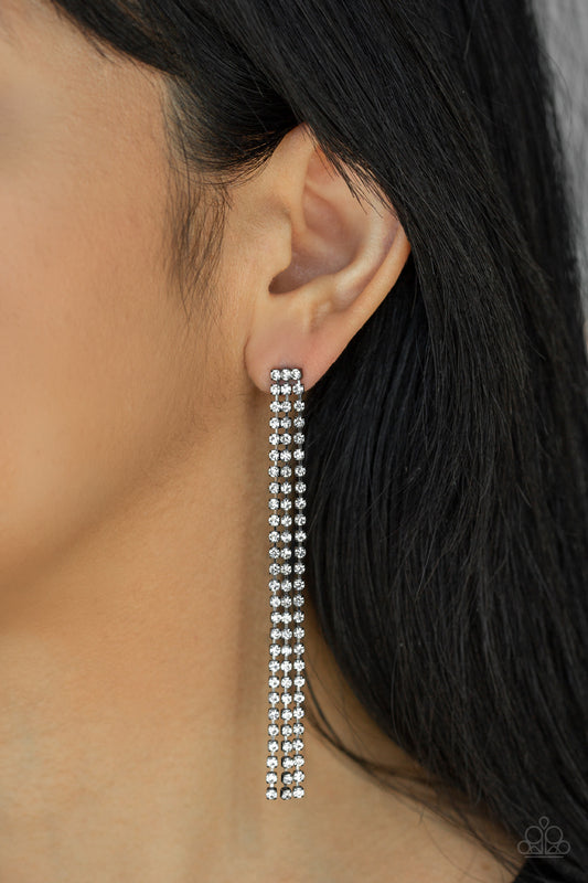 Stellar Starlight Black Post earring