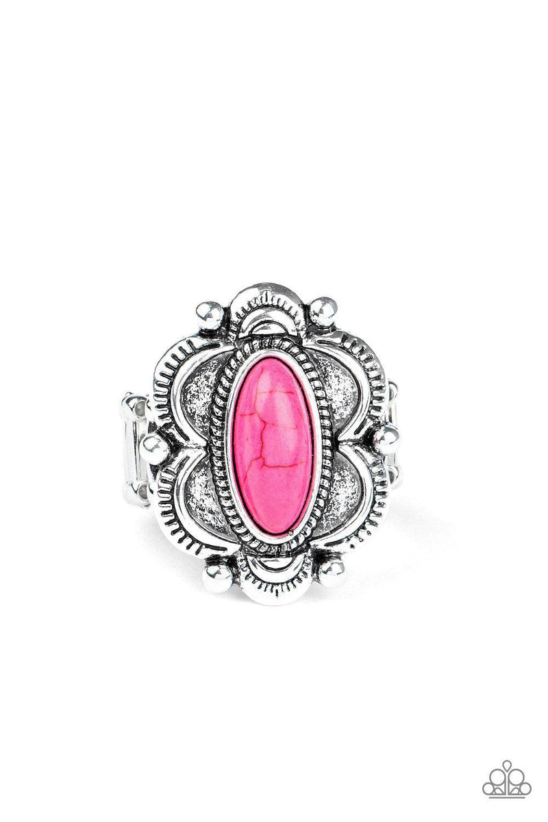 Sage Garden Pink Stone Ring