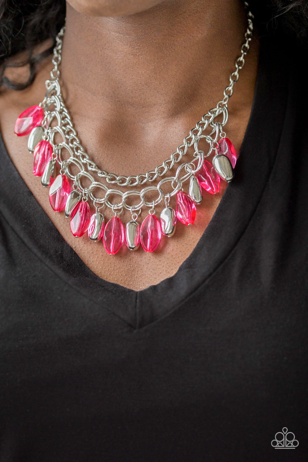 Spring Daydream pink necklace