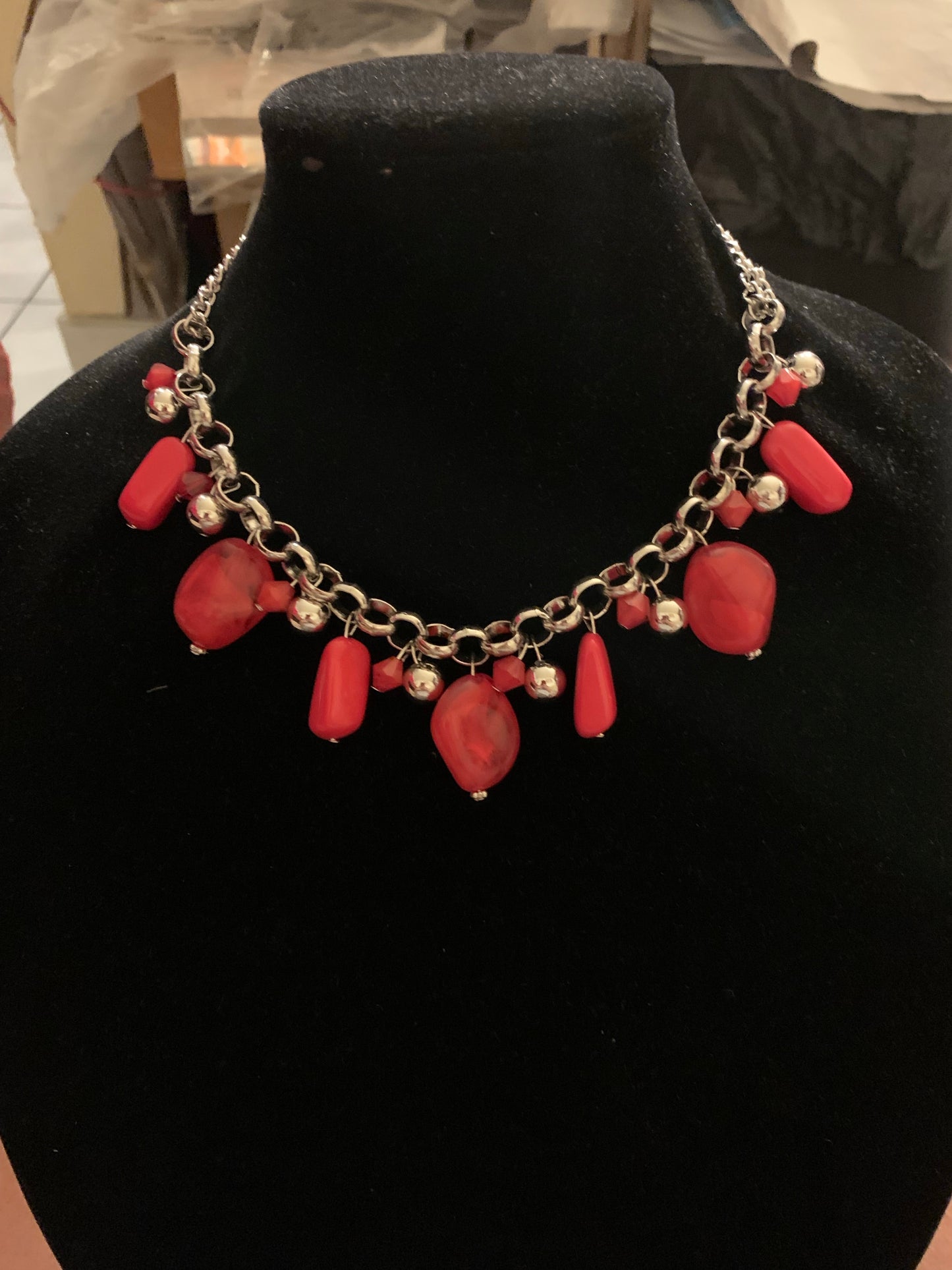 Red necklace